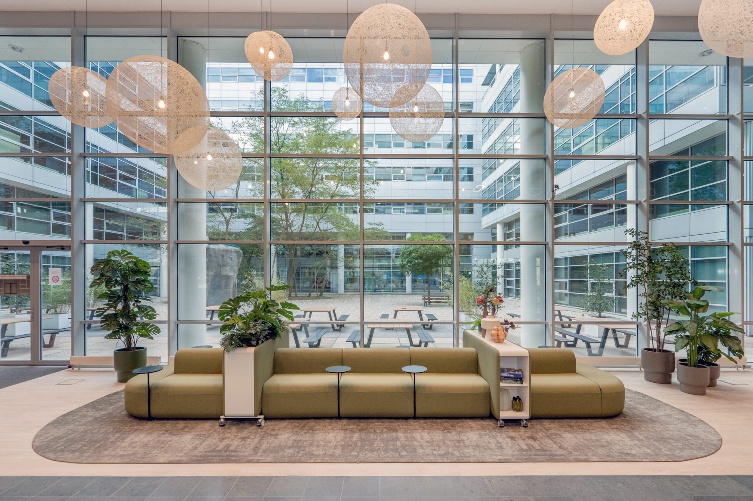 The HeadQuarter loungeruimte